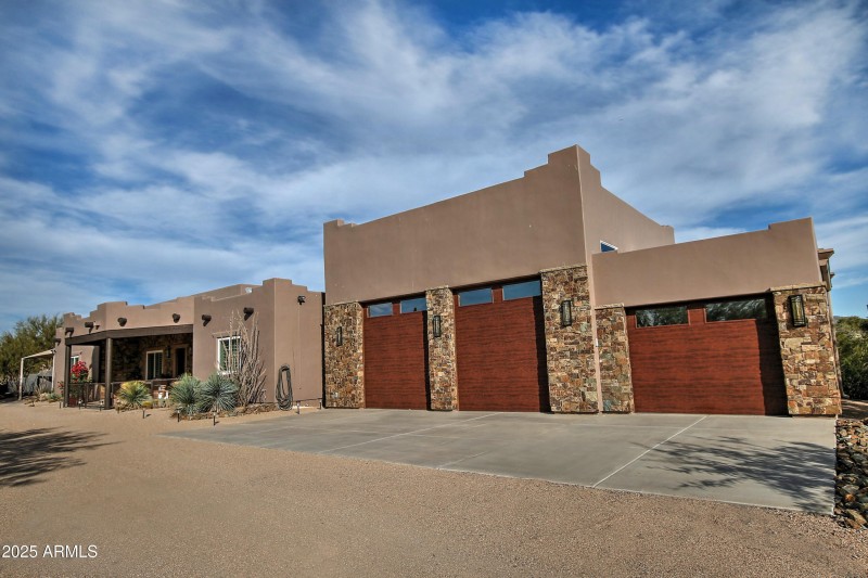 Front Garage and home view