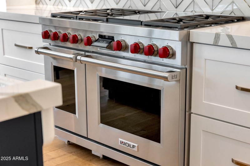 Wolf Range Oven and Gas Cooktop