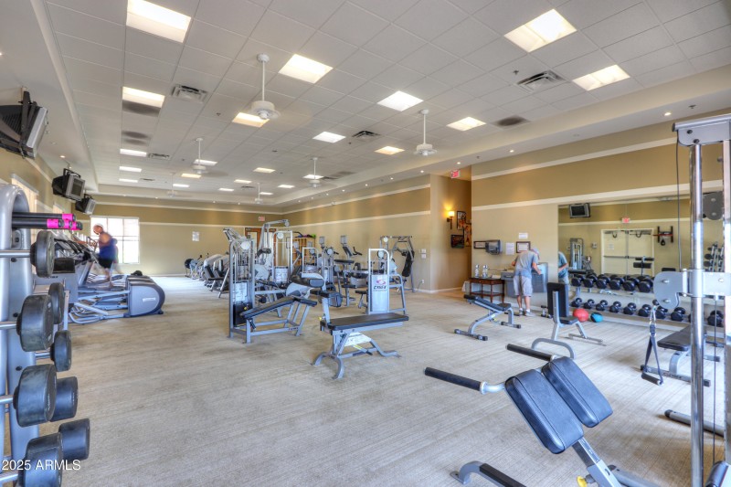 Fitness room