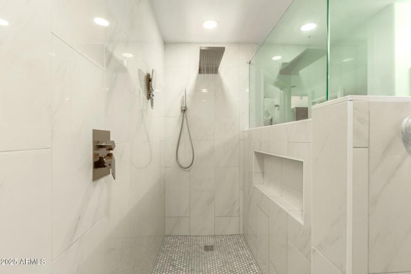 Custom master shower
