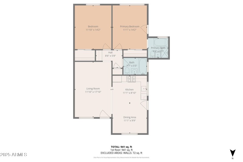 Floor Plan: 2341 E. Earll Dr.