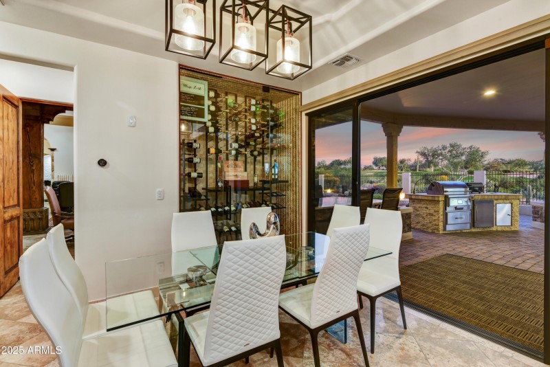 Casual Dining & Wine Cooler