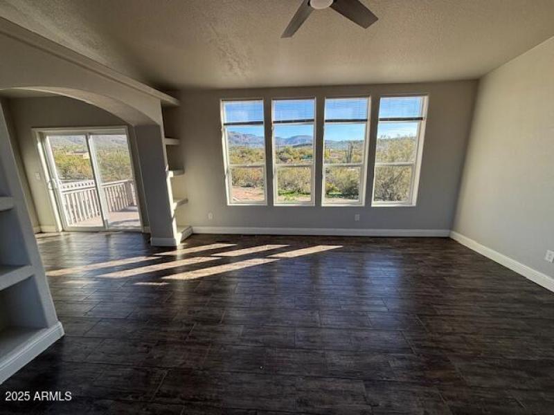 view from living room