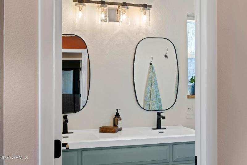 Master Bathroom Dual Vanity