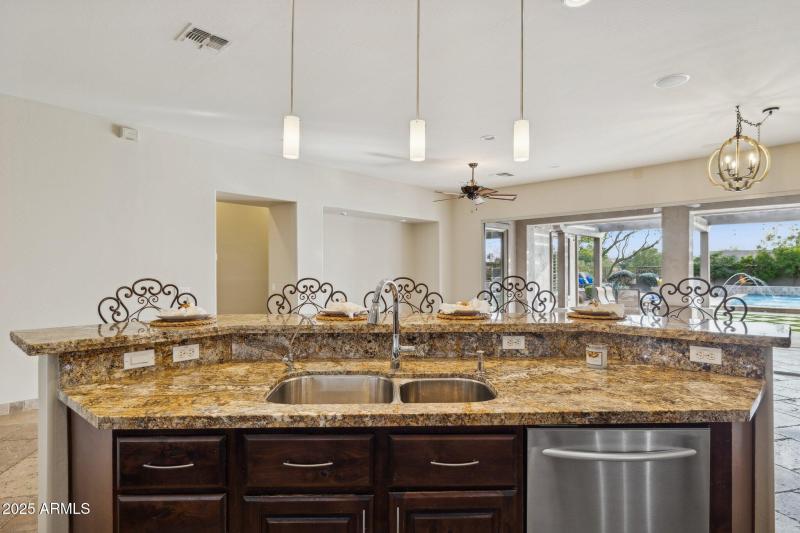 Kitchen Open to Great Room