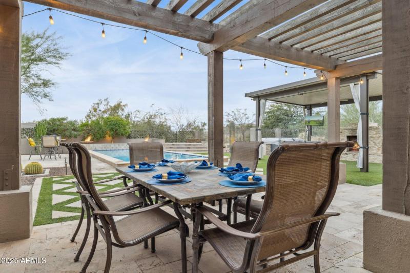 Pergola Extends Back Patio