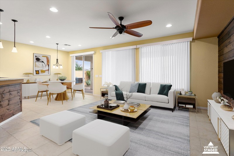 11-Living Room - Virtually Staged