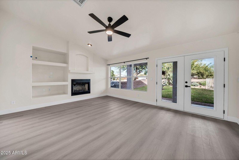 Family Room with Barckyard Access