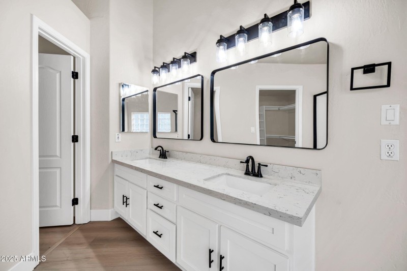 Primary EnSuite with Double Vanity