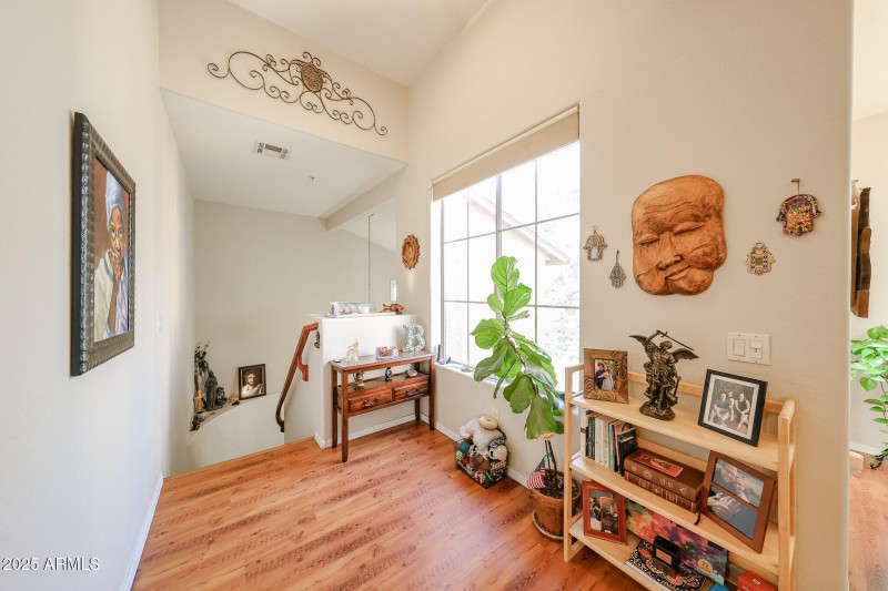 Landing at top of stairs