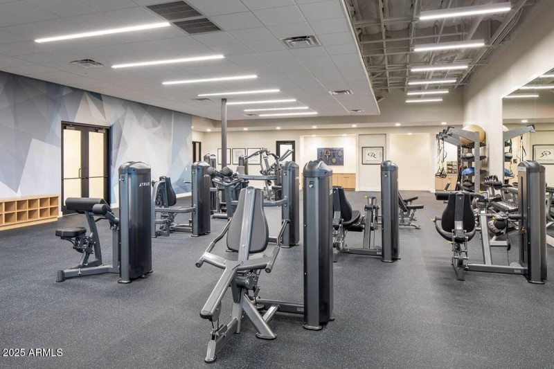 Estate club exercise room 2