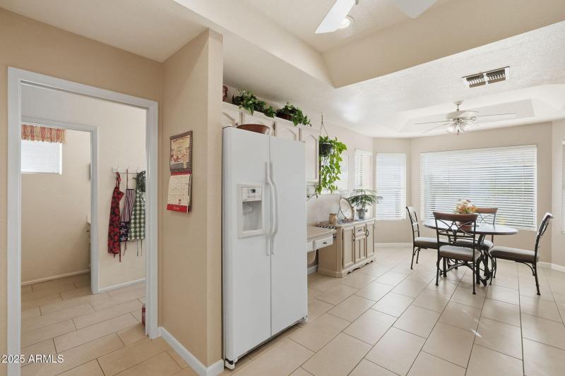 Laundry and Half Bath off of Kitchen