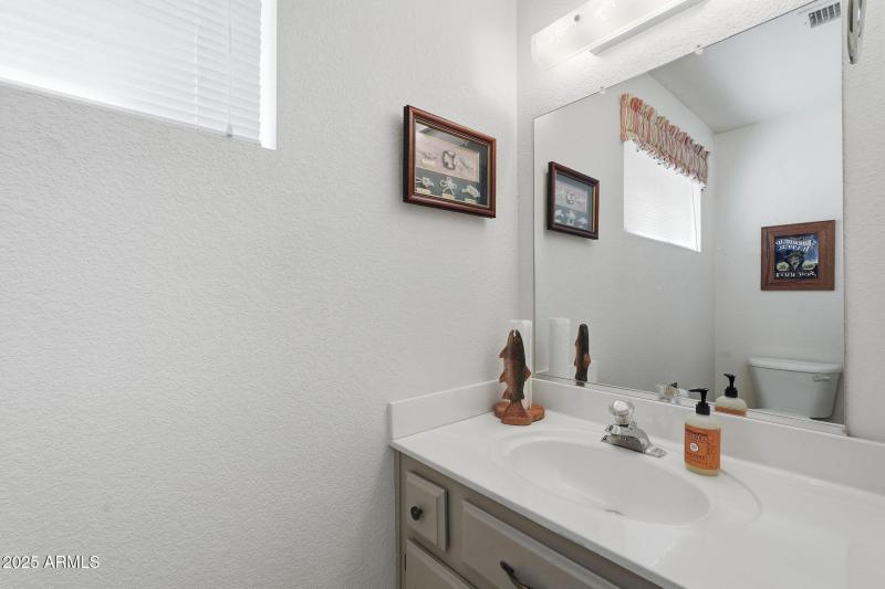 Half Bath off of Kitchen