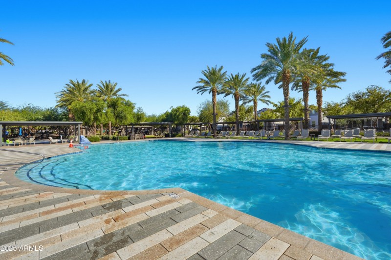 Resort-style heated pool