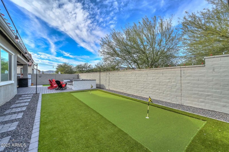 Putting Green-Backyard