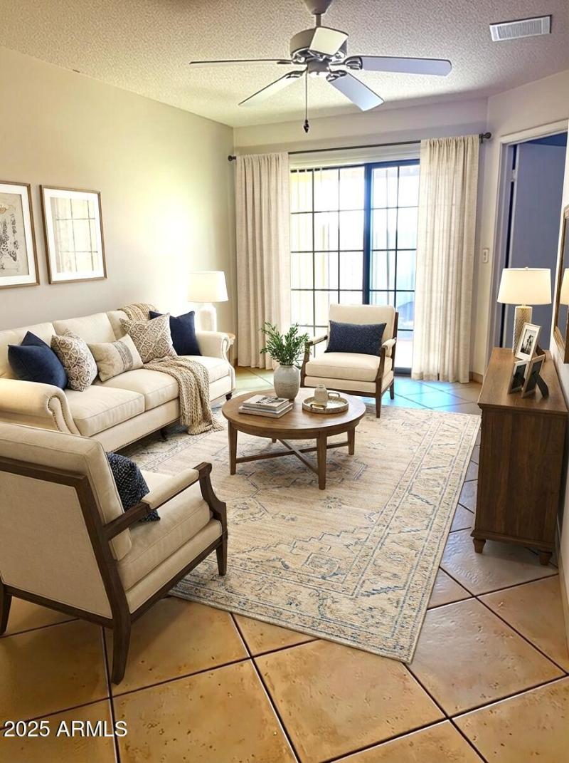 Virtually Staged Great Room