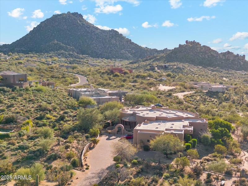 Troon Mountain View in the Distance