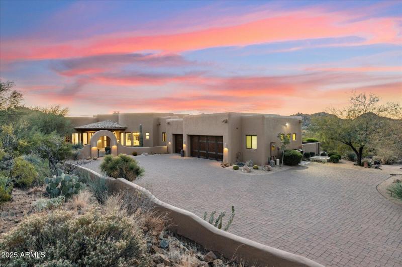 Sunset from the Driveway