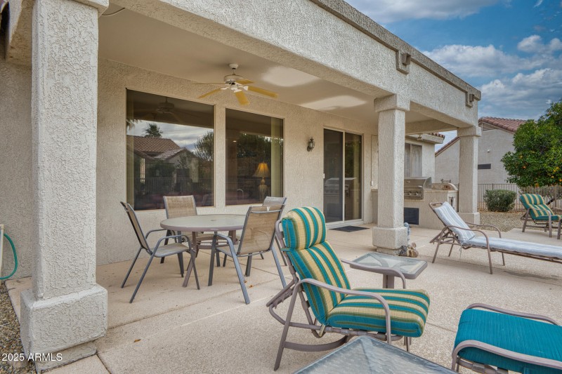 Lots of Patio Seating