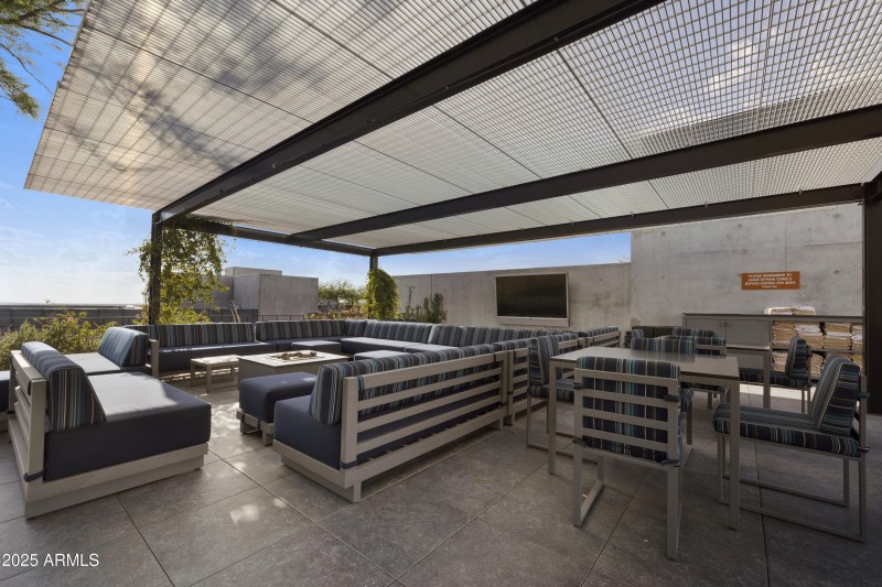 Rooftop Lounging Area