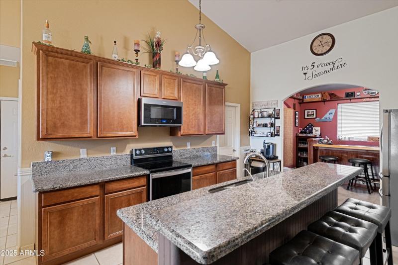 18-Kitchen to Bar Area