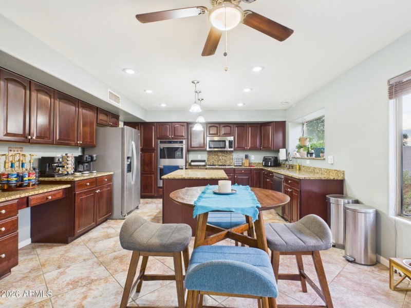 tons of cabinet storage