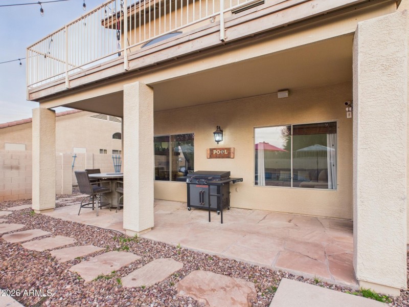 spacious outdoor living