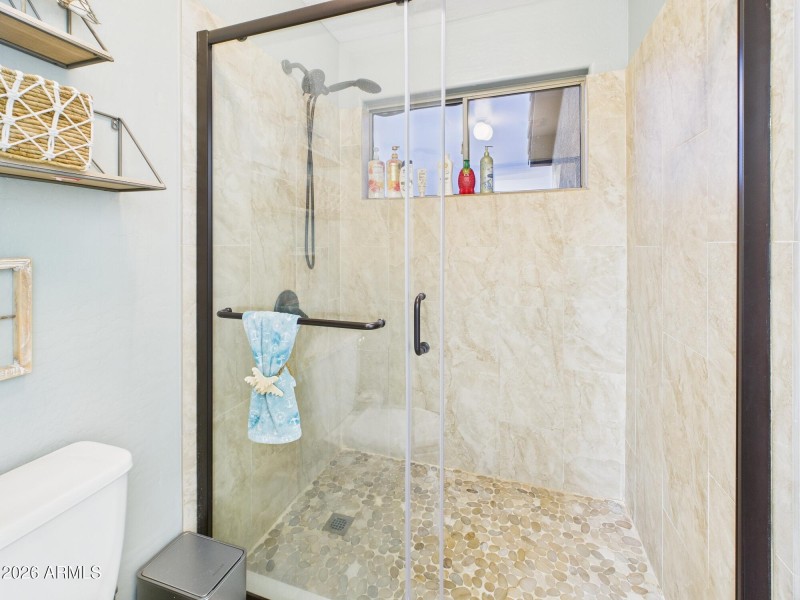 full tile shower