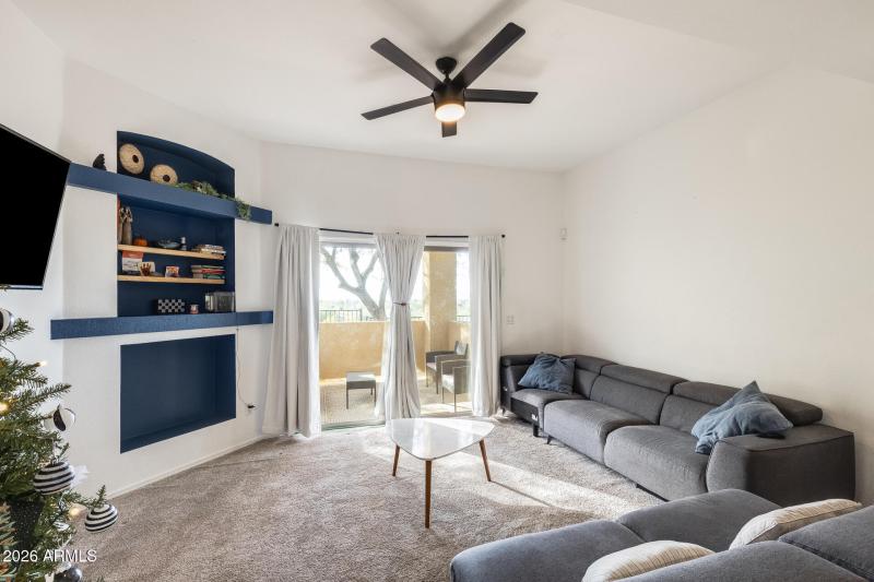 Great room with lots of natural light