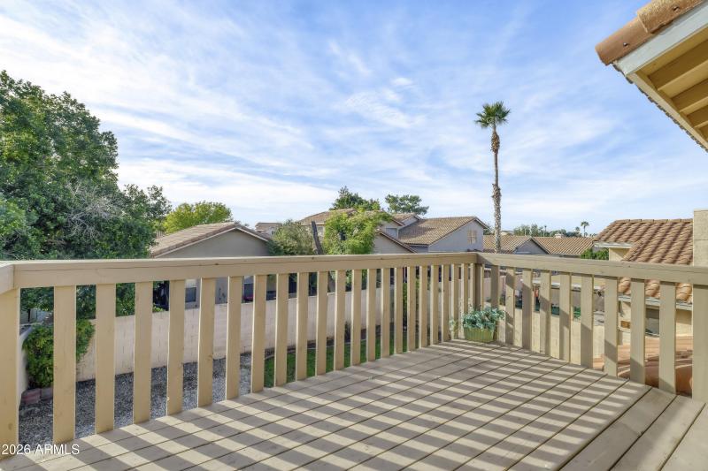 primary suite balcony