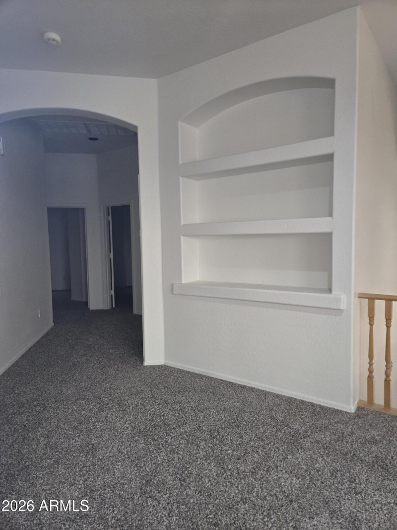 Bookcase in upstairs landing