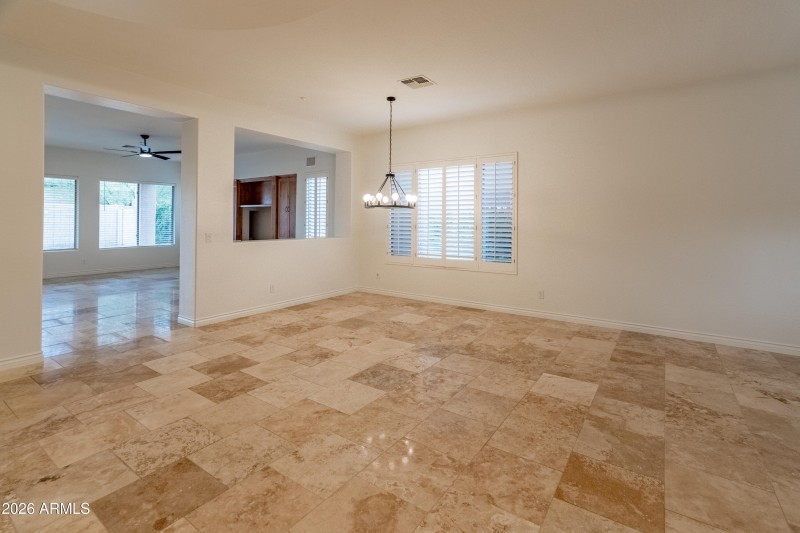 Foyer to Living/Dining
