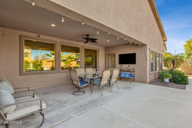 Extended Covered Patio