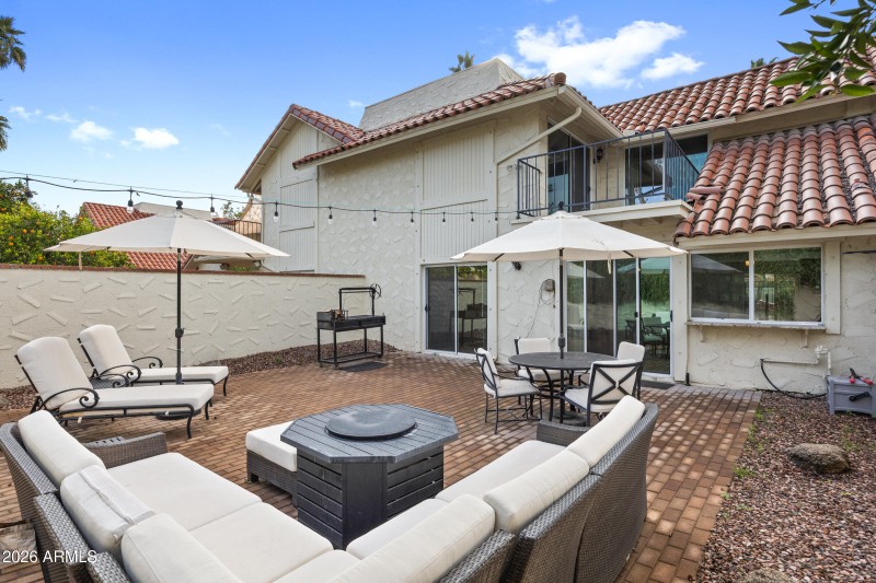 Patio of Living Area