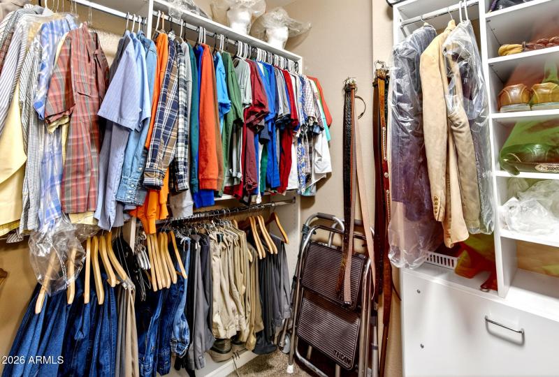Master Bedroom Walk-In Closet