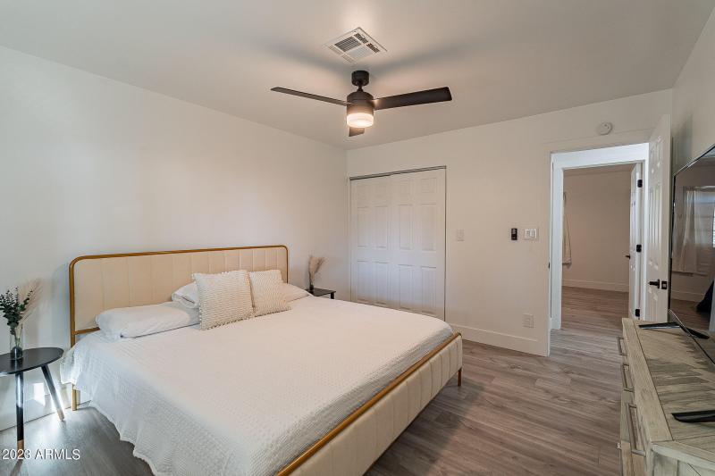 Master Bedroom with walk in closet