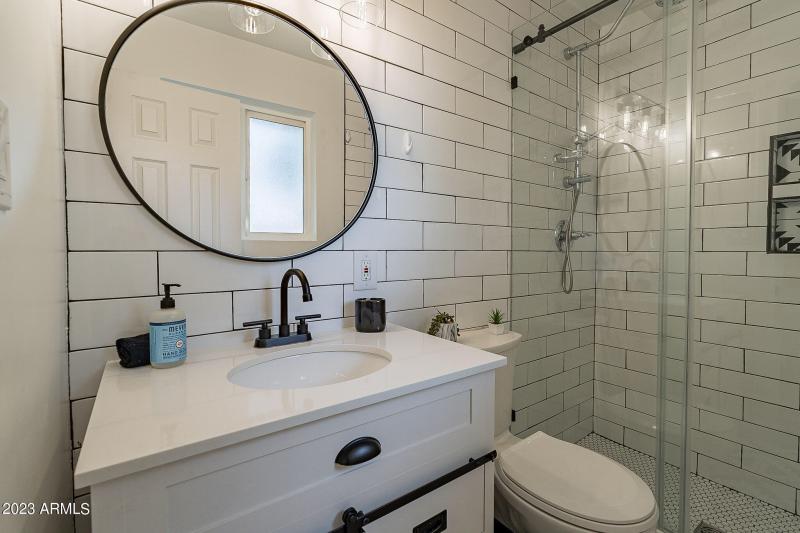 Master Bathroom with walk in shower