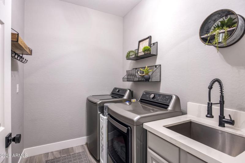 Laundry Room with Sink