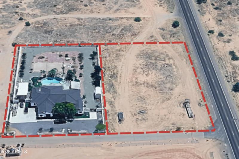 Combined Parcel Aerial View