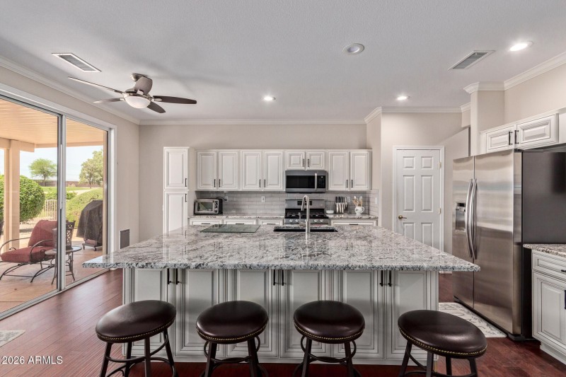 Huge kitchen island