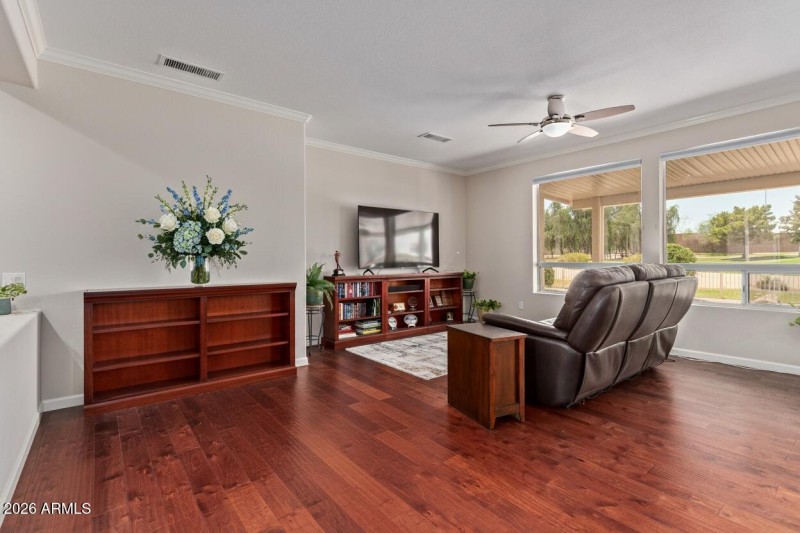 Great Room with Golf Views