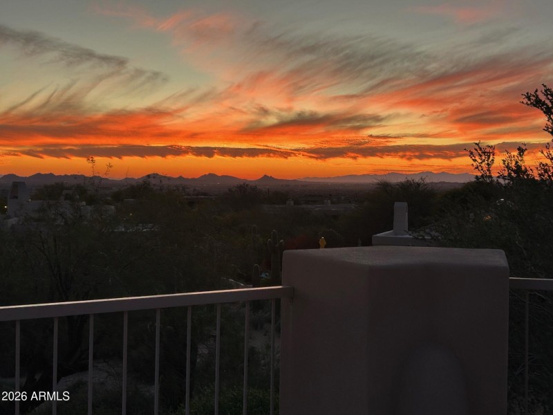 Sunset View from Deck