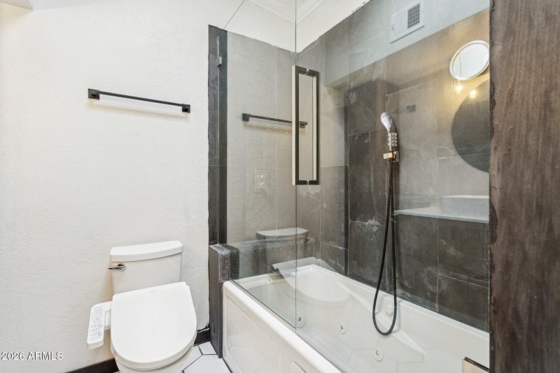 Primary completely remodeled