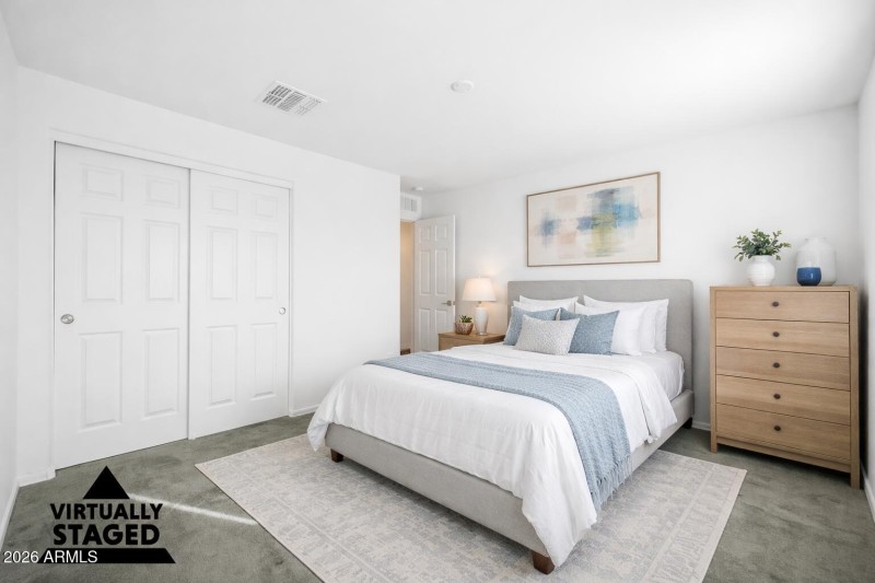 Virtually Staged Bedroom #2