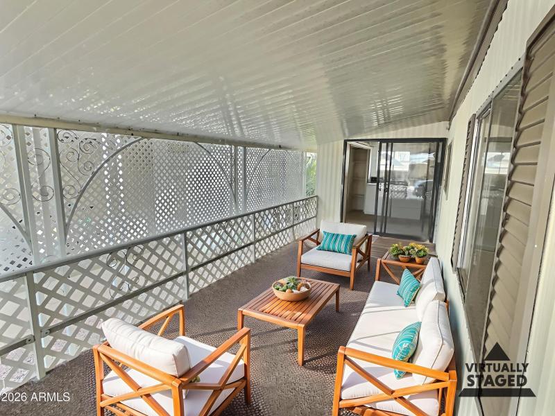 Covered Patio (Virtually Staged)