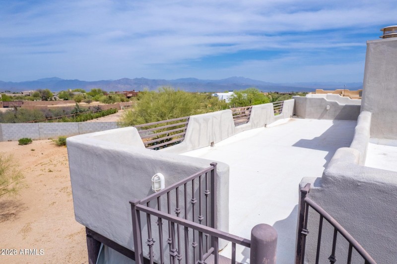 Rooftop views of Four Peaks