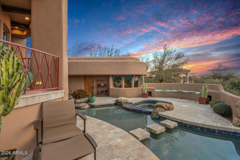 Pool Views to the East