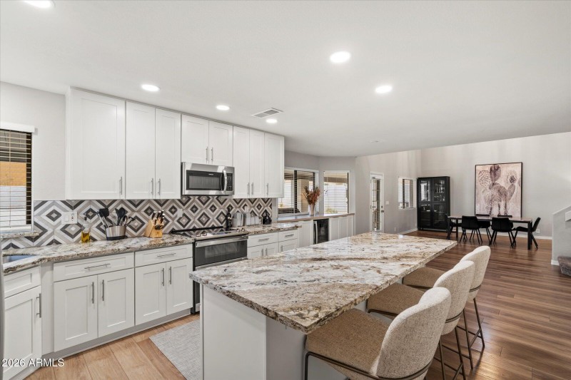 Generous Counter Space & Storage