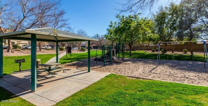 Picnic Area with Swingset
