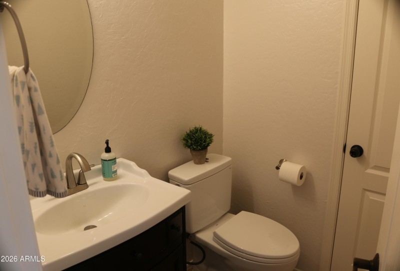 Downstairs half bathroom